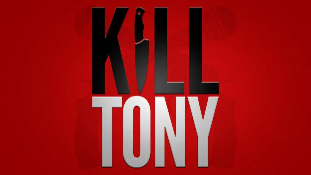 Kill Tony official show logo — Texas Massacre 2026 tour at Smart Financial Centre, Sugar Land TX