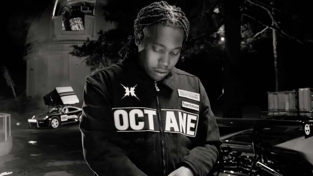 Don Toliver in his Octane World Tour jacket, official promotional photo for the 2026 Nitrous tour