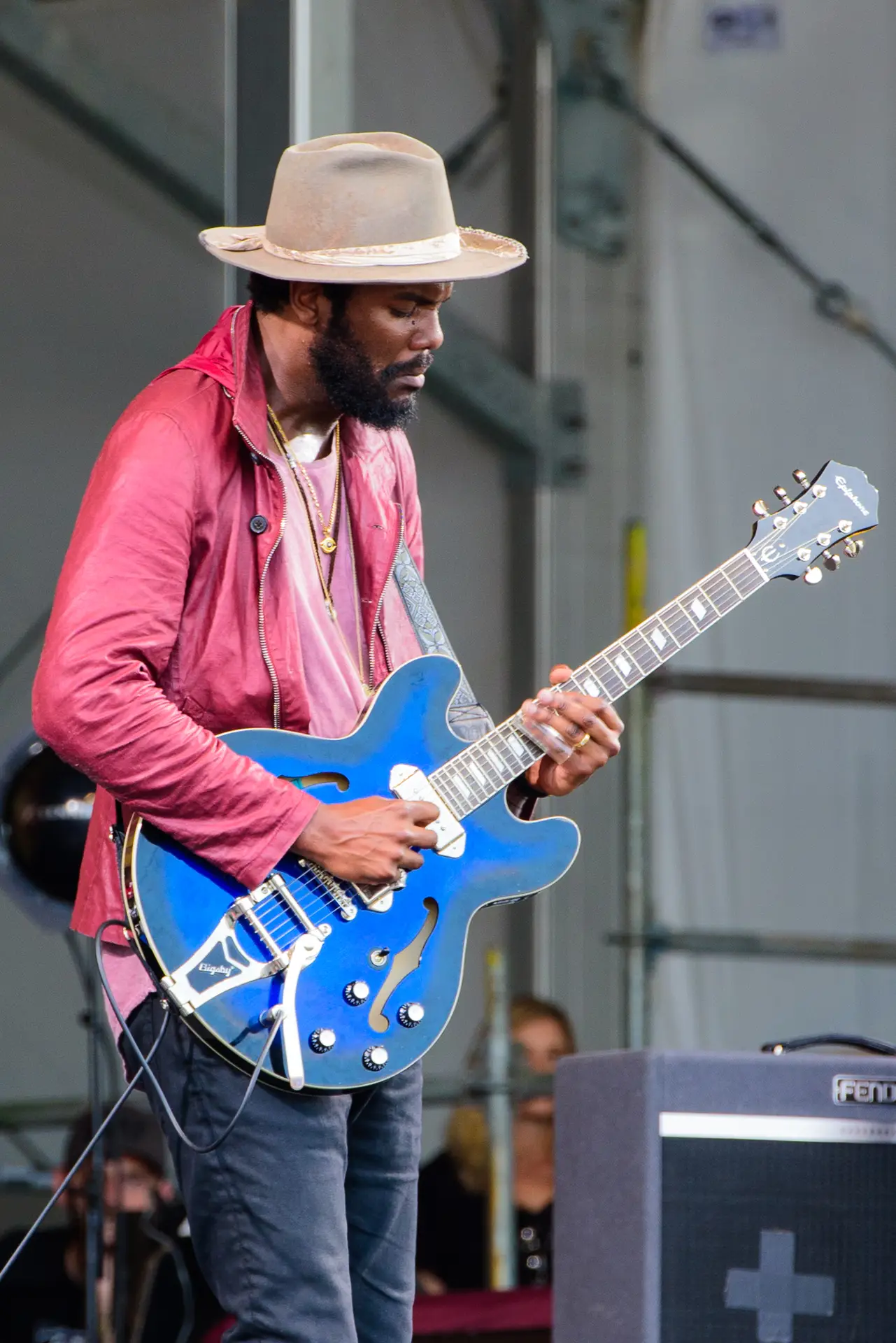 Gary Clark Jr. performing live
