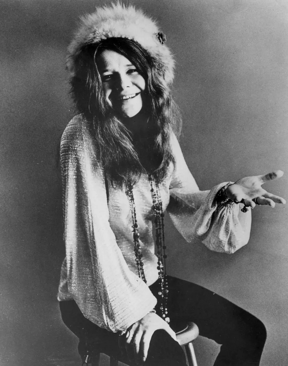 Janis Joplin portrait, 1970